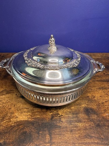Vintage silverplate covered - vintage,
