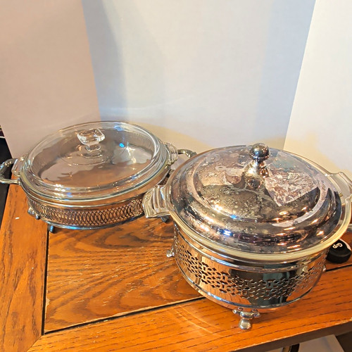 Vintage pyrex clear glass - vintage,