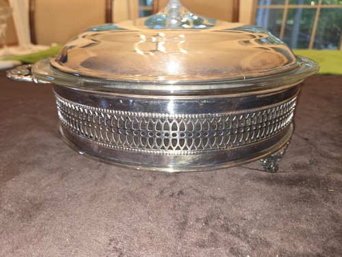 Round decorative silverplate - decorative,