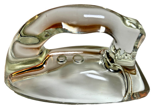 Vintage pyrex glass iron - pyrex,